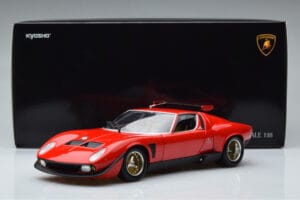 Lamborghini Miura SVR Κόκκινο Kyosho 1:18 08319RBK Μέταλλο - εικόνα 9 από 9