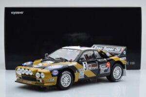 Lancia 037 ESSO #3 F. Tabaton Rally Targa Florio 1985 Kyosho 1:18 08306H Μέταλλο - εικόνα 8 από 8