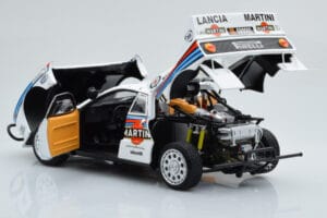 Lancia 037 Martini #8 A. Bettega / M. Perissinot Safari Rally 1985 Kyosho 1:18 08306J Μέταλλο - εικόνα 3 από 8