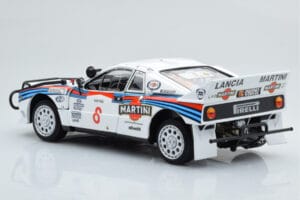 Lancia 037 Martini #8 A. Bettega / M. Perissinot Safari Rally 1985 Kyosho 1:18 08306J Μέταλλο - εικόνα 7 από 8