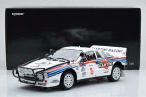 Lancia 037 Martini #8 A. Bettega / M. Perissinot Safari Rally 1985 Kyosho 1:18 08306J Μέταλλο - εικόνα 8 από 8