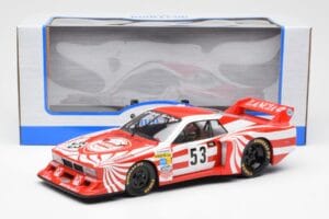 Lancia Beta Montecarlo Gr.5 #53 R. Patrese / E. Cheever 6 Hours of Silverstone 1980 MCG 1:18 MCG18814R Μέταλλο - εικόνα 6 από 6