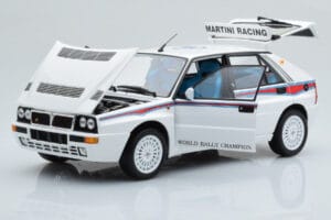 Lancia Delta HF Integrale 6 Λευκό Kyosho 1:18 08344E Μέταλλο - εικόνα 2 από 8