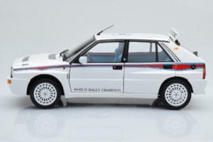 Lancia Delta HF Integrale 6 Λευκό Kyosho 1:18 08344E Μέταλλο - εικόνα 5 από 8