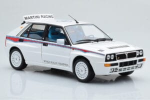Lancia Delta HF Integrale 6 Λευκό Kyosho 1:18 08344E Μέταλλο - εικόνα 6 από 8