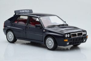 Lancia Delta HF Integrale Club Italia Μπλε Kyosho 1:18 08343SC Μέταλλο - εικόνα 6 από 8