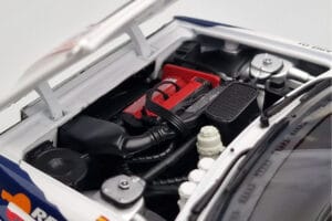 Lancia Delta HF Integrale Evoluzione #2 C. Sainz / L. Moya Tour de Corse 1993 Kyosho 1:18 08348J Μέταλλο - εικόνα 8 από 9