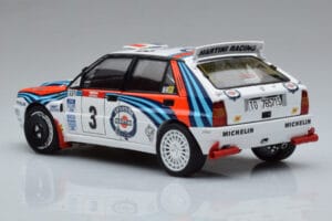 Lancia Delta HF Integrale Evoluzione #3 D. Auriol / B. Occelli Tour de Corse 1992 Kyosho 1:18 08348H Μέταλλο - εικόνα 6 από 9