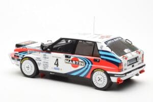 Lancia Delta Integrale 16V #4 A. Fiorio Rally Safari 1990 IXO 1:18 18RMC139B Μέταλλο - εικόνα 5 από 6