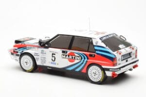 Lancia Delta Integrale 16V #5 J. Kankkunen / J. Piironen Rally Safari 1990 IXO 1:18 18RMC139C Μέταλλο - εικόνα 5 από 6
