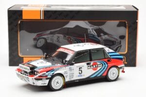 Lancia Delta Integrale 16V #5 J. Kankkunen / J. Piironen Rally Safari 1990 IXO 1:18 18RMC139C Μέταλλο - εικόνα 6 από 6