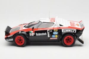Lancia Stratos HF #1 Hunsruck Rally 1978 Kyosho 1:18 08130D Μέταλλο - εικόνα 4 από 8