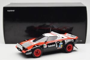Lancia Stratos HF #1 Hunsruck Rally 1978 Kyosho 1:18 08130D Μέταλλο - εικόνα 8 από 8