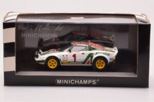 Lancia Stratos #1 S. Munari / S. Maiga Rally Monte Carlo 1977 Minichamps 1:43 430771201 Μέταλλο - εικόνα 4 από 4