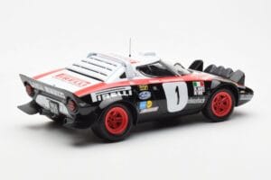 Lancia Stratos HF #1 Lancia Pirelli W. Rohrl / C. Geistdorfer Winners Dynabit Saarland Rallye 1978 Minichamps 1:18 155781701  - εικόνα 2 από 6