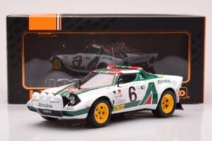 Lancia Stratos HF #6 B. Waldegård / H. Thorszelius Rally Monte Carlo 1976 IXO 1:18 18RMC162B Μέταλλο - εικόνα 6 από 6
