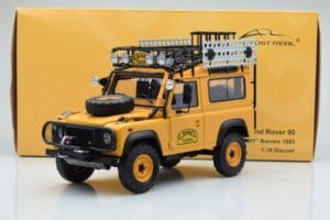 Land Rover Defender 90 Camel Trophy Borneo 1985 Almost Real 1:18 810213 Μέταλλο - εικόνα 8 από 8