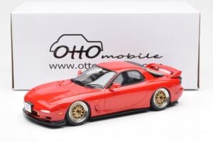 Mazda RX-7 FD Khyzyl Saleem Κόκκινο Otto 1:18 OT1062 Ρητίνη - εικόνα 6 από 6