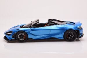 McLaren 765LT Spider Μπλε GT Spirit 1:18 GT886 Ρητίνη - εικόνα 3 από 6