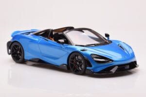 McLaren 765LT Spider Μπλε GT Spirit 1:18 GT886 Ρητίνη - εικόνα 4 από 6