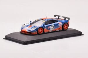 McLaren F1 GTR #33 Gulf Racing R. Bellm / M. Weaver / J-J. Lehto 24 Hours of Le Mans 1996 Minichamps 1:43 530164333 Μέταλλο - εικόνα 2 από 4