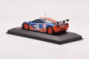 McLaren F1 GTR #33 Gulf Racing R. Bellm / M. Weaver / J-J. Lehto 24 Hours of Le Mans 1996 Minichamps 1:43 530164333 Μέταλλο - εικόνα 3 από 4