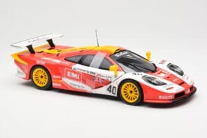 McLaren F1 GTR #40 J. O'Rourke / M. Sugden / P. Auberlein EMI 24 Hours of Le Mans 1996 UT Models 1:18 39820 Μέταλλο - εικόνα 4 από 6