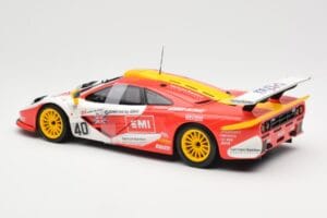 McLaren F1 GTR #40 J. O'Rourke / M. Sugden / P. Auberlein EMI 24 Hours of Le Mans 1996 UT Models 1:18 39820 Μέταλλο - εικόνα 5 από 6