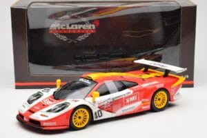 McLaren F1 GTR #40 J. O'Rourke / M. Sugden / P. Auberlein EMI 24 Hours of Le Mans 1996 UT Models 1:18 39820 Μέταλλο - εικόνα 6 από 6
