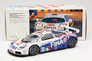 McLaren F1 GTR #38 M. Duez / M. Soper / E. Lafitte Team Bigazzi 24 Hours of Le Mans 1996 UT Models 1:18 80439421484 Μέταλλο - εικόνα 6 από 6