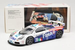 McLaren F1 GTR #39 N. Piquet / J. Cecotto / D. Sullivan Team Bigazzi 24 Hours of Le Mans 1996 UT Models 1:18 80439421485 Μέτα - εικόνα 6 από 6