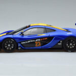 McLaren P1 GTR Μπλε Με Κίτρινες Ρίγες AUTOart 1:18 - image 4 of 7
