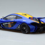 McLaren P1 GTR Μπλε Με Κίτρινες Ρίγες AUTOart 1:18 - image 6 of 7
