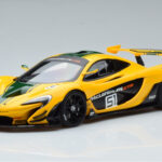 McLaren P1 GTR Κίτρινο Με Πράσινες Ρίγες AUTOart 1:18