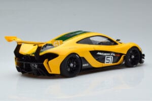 McLaren P1 GTR Κίτρινο Με Πράσινες Ρίγες AUTOart 1:18 81544 Σύνθετο - εικόνα 3 από 7
