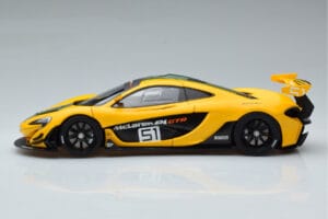 McLaren P1 GTR Κίτρινο Με Πράσινες Ρίγες AUTOart 1:18 81544 Σύνθετο - εικόνα 4 από 7