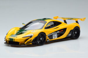 McLaren P1 GTR Κίτρινο Με Πράσινες Ρίγες AUTOart 1:18