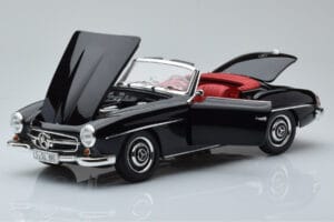 Mercedes 190 SL W121 Καμπριολέ Μαύρο Minichamps 1:18 100037030 Μέταλλο - εικόνα 2 από 8