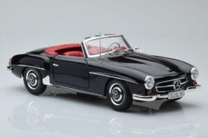 Mercedes 190 SL W121 Καμπριολέ Μαύρο Minichamps 1:18 100037030 Μέταλλο - εικόνα 5 από 8