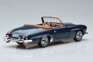 Mercedes 190 SL W121 Roadster Μπλε Norev 1:18 B66040625 Μέταλλο - εικόνα 3 από 8