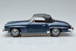Mercedes 190 SL W121 Roadster Μπλε Norev 1:18 B66040625 Μέταλλο - εικόνα 4 από 8