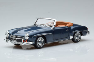 Mercedes 190 SL W121 Roadster Μπλε Norev 1:18