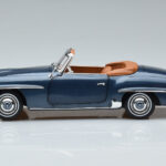 Mercedes 190 SL W121 Roadster Μπλε Norev 1:18 - image 5 of 8