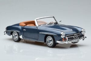 Mercedes 190 SL W121 Roadster Μπλε Norev 1:18 B66040625 Μέταλλο - εικόνα 6 από 8