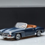 Mercedes 190 SL W121 Roadster Μπλε Norev 1:18 - image 8 of 8