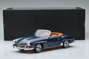 Mercedes 190 SL W121 Roadster Μπλε Norev 1:18 B66040625 Μέταλλο - εικόνα 8 από 8