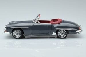 Mercedes 190 SL W121 Roadster Γκρι Norev 1:18 183402 Μέταλλο - εικόνα 4 από 8