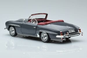 Mercedes 190 SL W121 Roadster Γκρι Norev 1:18 183402 Μέταλλο - εικόνα 6 από 8