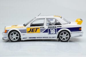 Mercedes 190E 2.5-16 W201 EVO 1 Jet #16 F. Biela Team Ms-Jet Racing DTM 1990 Minichamps 1:18 155903616 Μέταλλο - εικόνα 3 από 6