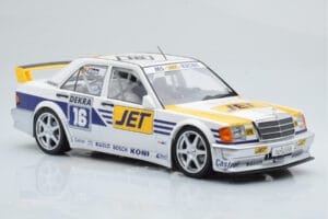 Mercedes 190E 2.5-16 W201 EVO 1 Jet #16 F. Biela Team Ms-Jet Racing DTM 1990 Minichamps 1:18 155903616 Μέταλλο - εικόνα 4 από 6